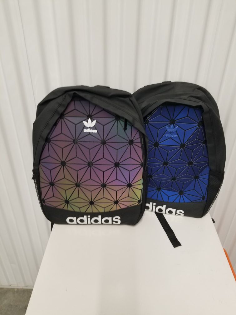 New!Galaxy Color Changing Addidas Backpack.