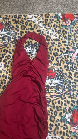 Shien red dress
