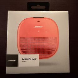 Bose SoundLink Micro Bluetooth Speaker – Orange (Unopened)