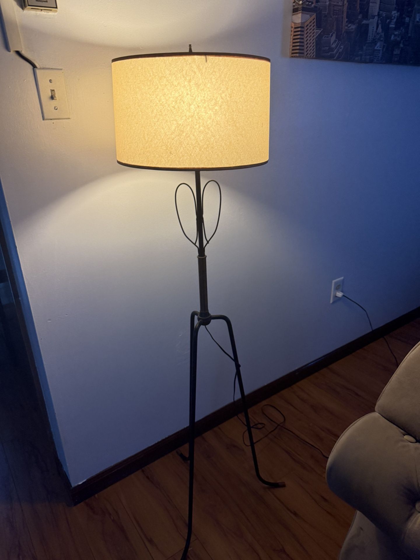 Elena Antique Bronze Buffet Lamp