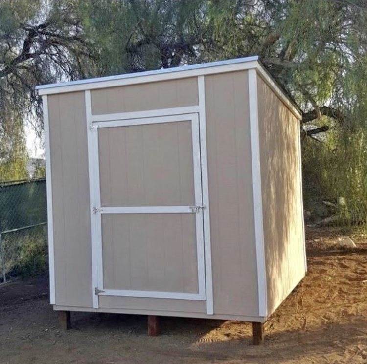 8x8 SHED BUILT ON YOUR SITE SAME DAY!!!(HABLÕ ESPANOL)