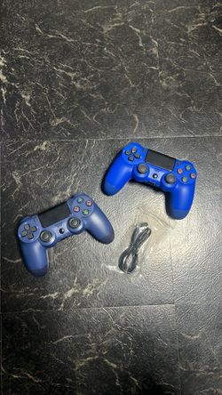 PS4 DualShock 4 Controllers – Blue Pair