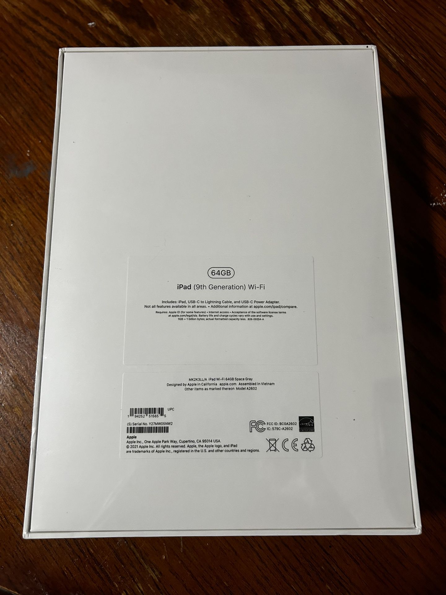 Ipad 9th Gen 64GB