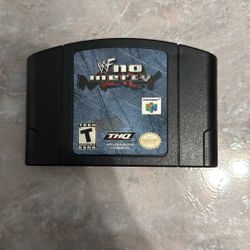 WWF No Mercy (Nintendo 64) Cartridge