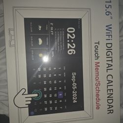 15.6 WiFi Digital Calendar. Brand New Still In Plastic 