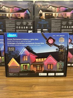 Brand New Govee 150ft Permanent Outdoor Lights Elite Black