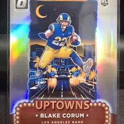 2024 Panini Donruss Optic - Uptowns Blake Corum #14 RC LA Rams