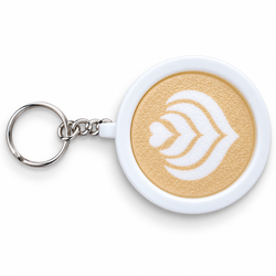 3D Printed Latte Art Keychain