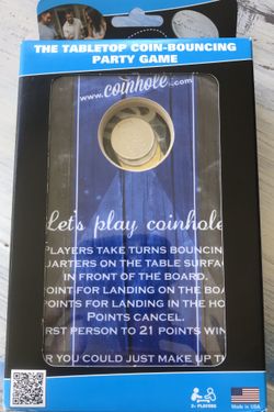 Coinhole tabletop game- new