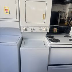 USED KENMORE STACK WASHER AND GAS DRYER
