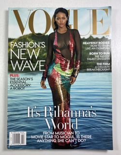 Vogue Magazine April 2016 US American Edition No label- Rihanna