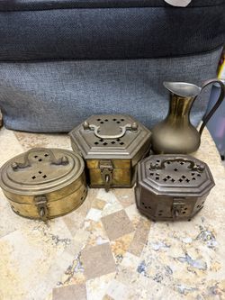 Brass Vintage Trinkets