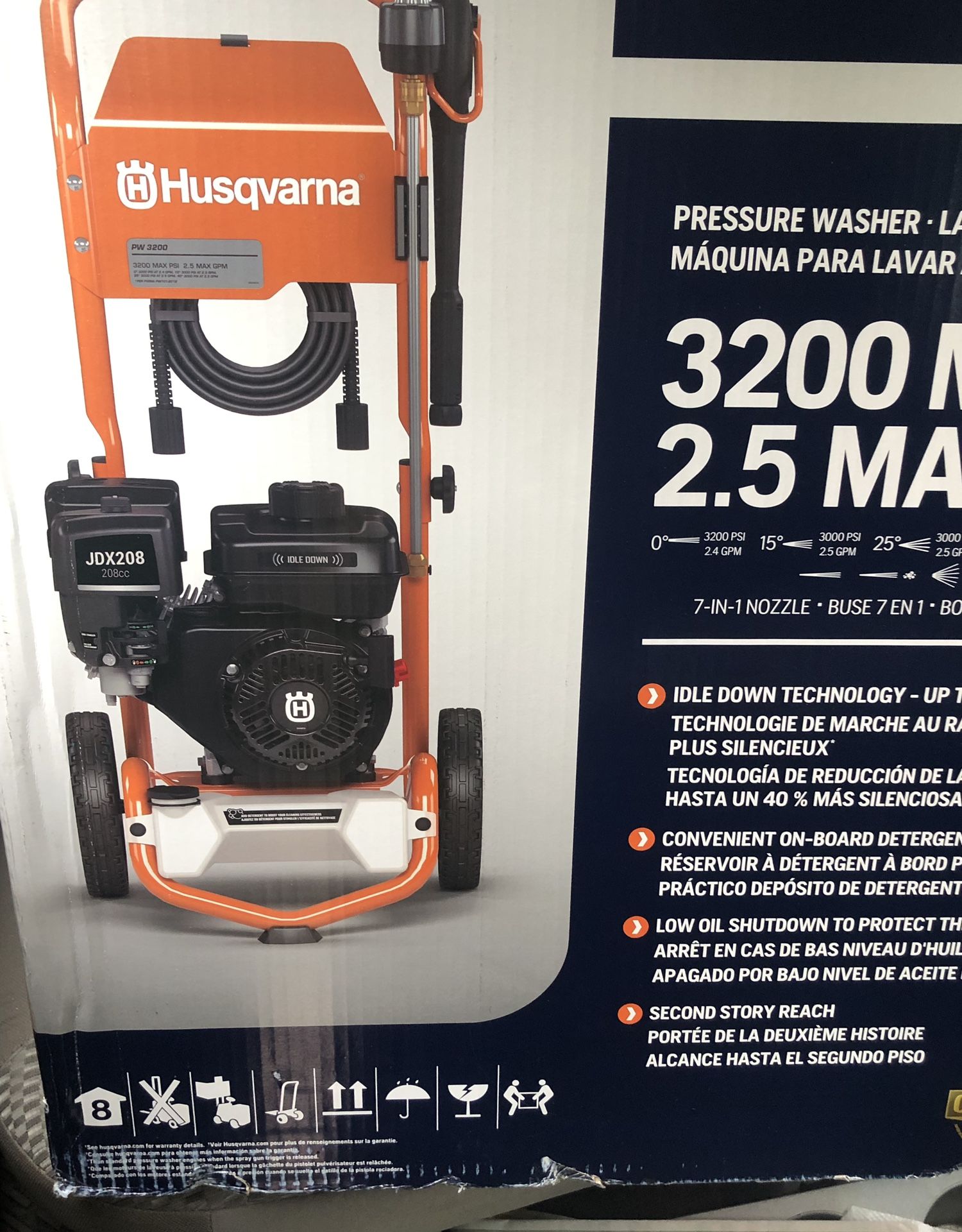 New Husqvarna 3200 PSI Gas Pressure Washer New !!! For Sale In Wall ...