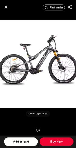 27.5" Electric Dual Sport E-bike 750W 48V 16ah