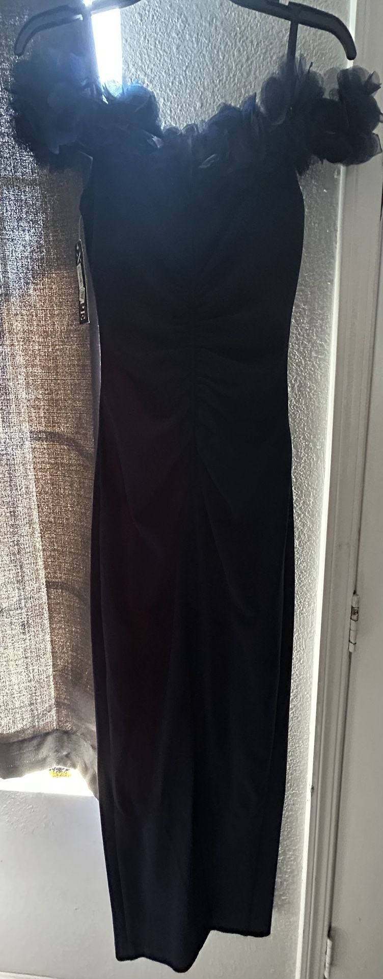 Long Formal Off Shoulder Dress