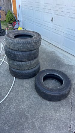 5 Tires (4 Eclipse and 1 GoodYear)