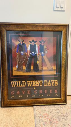 Wild West Days Cave Creek Arizona Framed Print