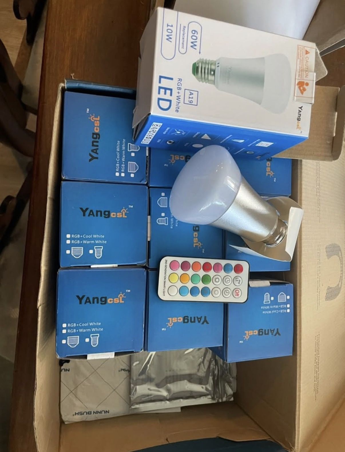 Variety Lightbulb Kilt with LED and CFL Maps and Various Sockets