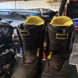 Used Burton Snowboard Boots and Bindings