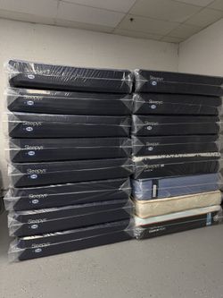 HUGE SAVINGS, QUEEN SEALY INNERSPRING MATTRESS MEDIUM