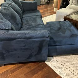 Ashley Furniture Blue Sofa