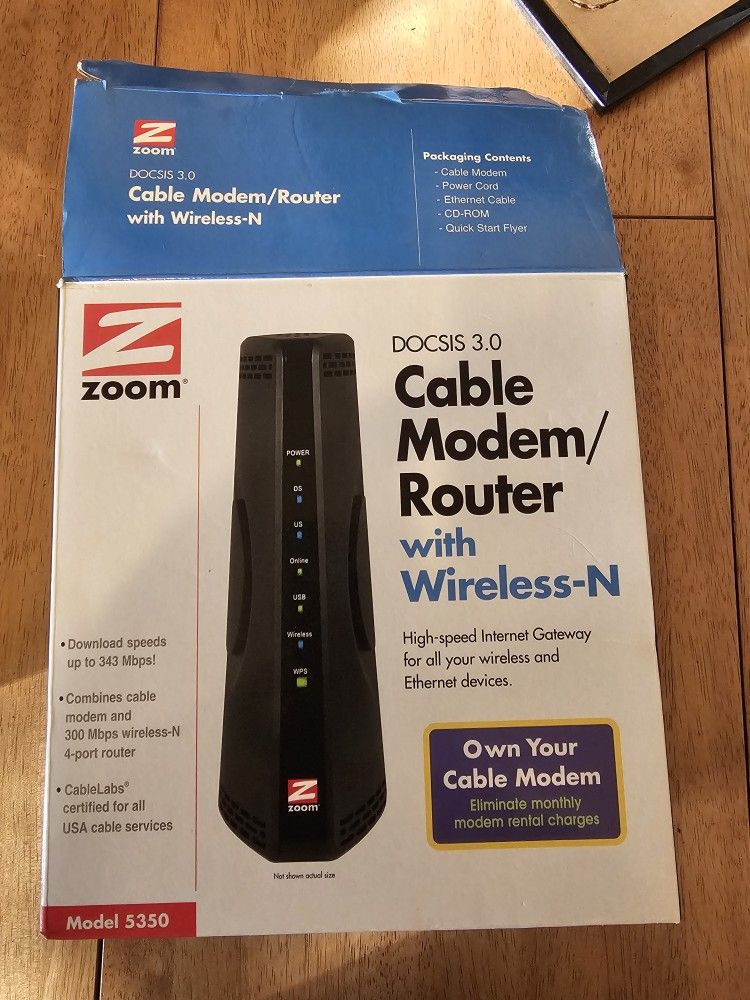 Zoom Router/ Modem