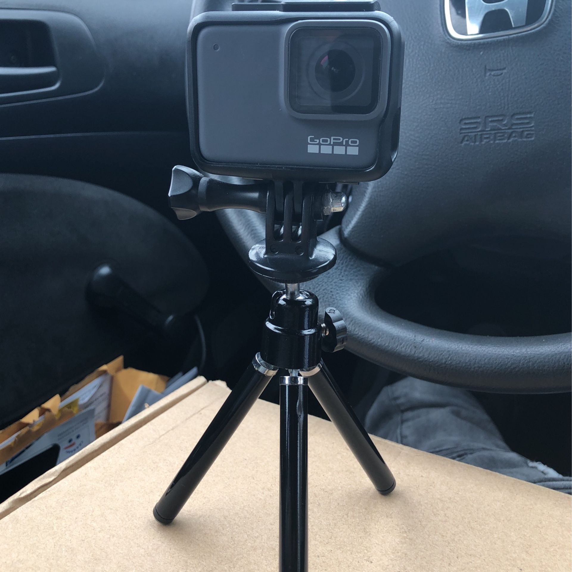 GoPro Grey 7 With Protector Lens(Charge Cable)