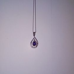 Amethyst An Diamond Necklace From Kays