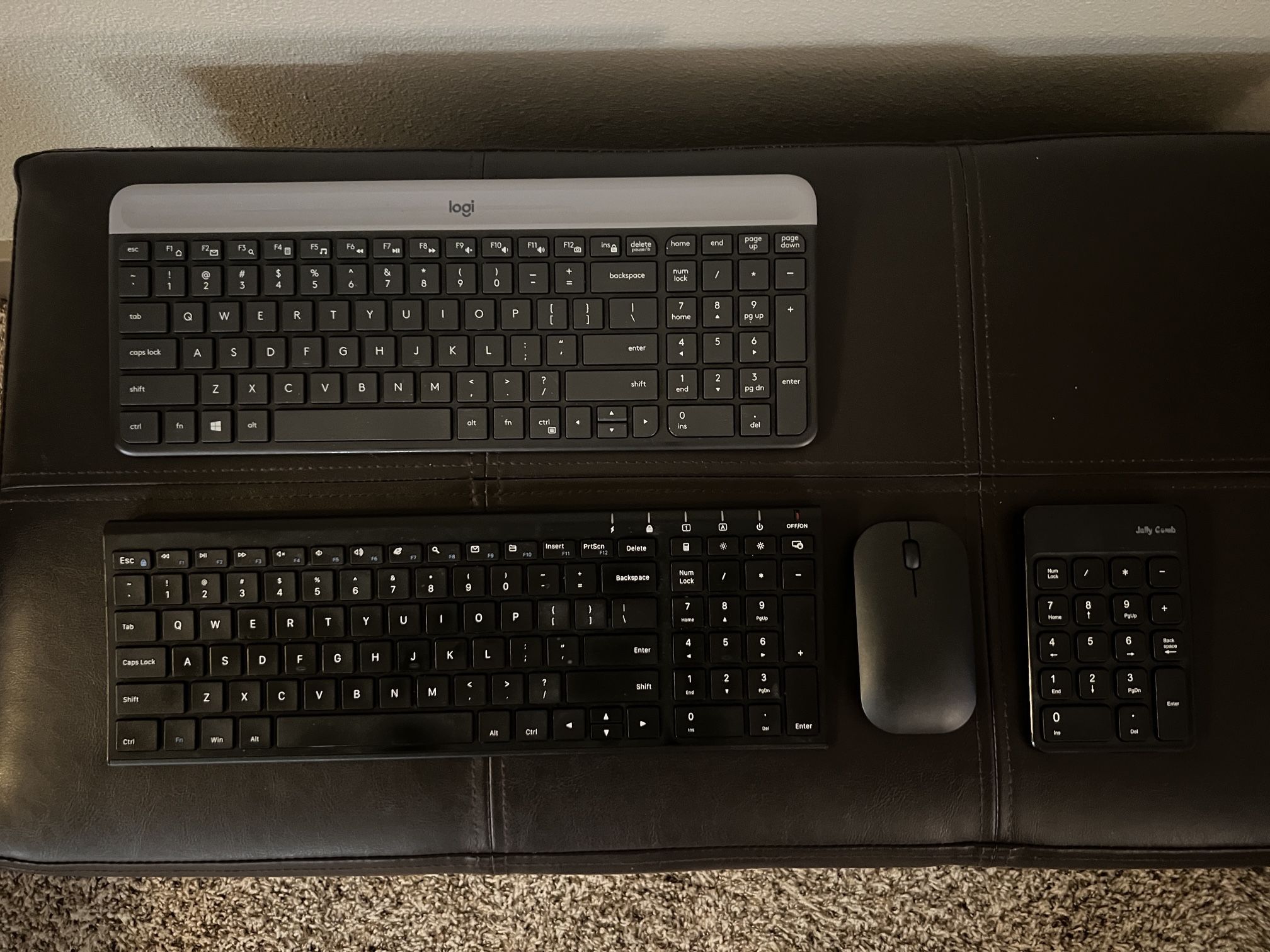 Logitech Keyboard & Jelly Keyboard-Mouse Combo
