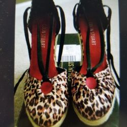 Leopard Espadrilles Wedge