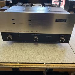 McIntosh MC2200 Stereo Power Amplifier/Tested/Working