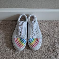 Flour Shop Rainbow Vans