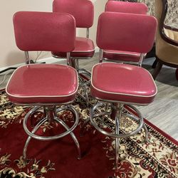 Retro Classic Diner Barstool Chairs 