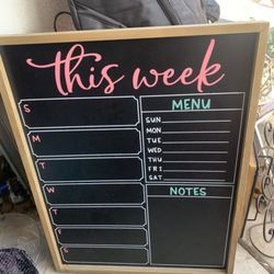 Large Menu Sign