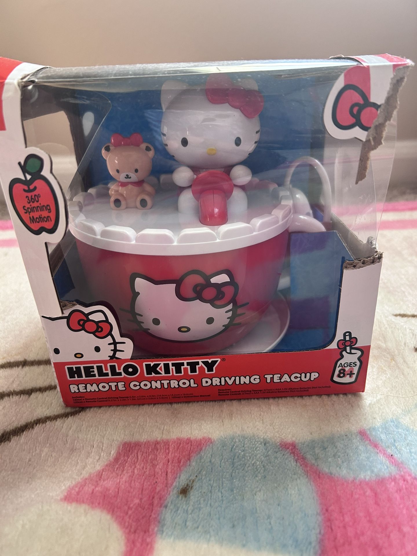 Hello Kitty Remote Control Driving Teacup