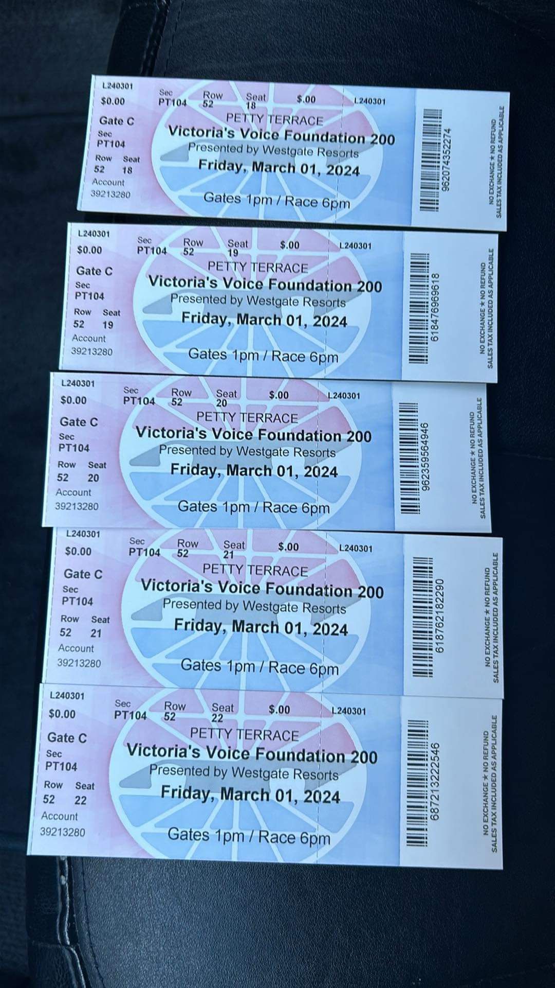 NASCAR Friday tickets