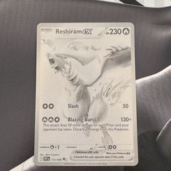 Reshiram ex (white)
