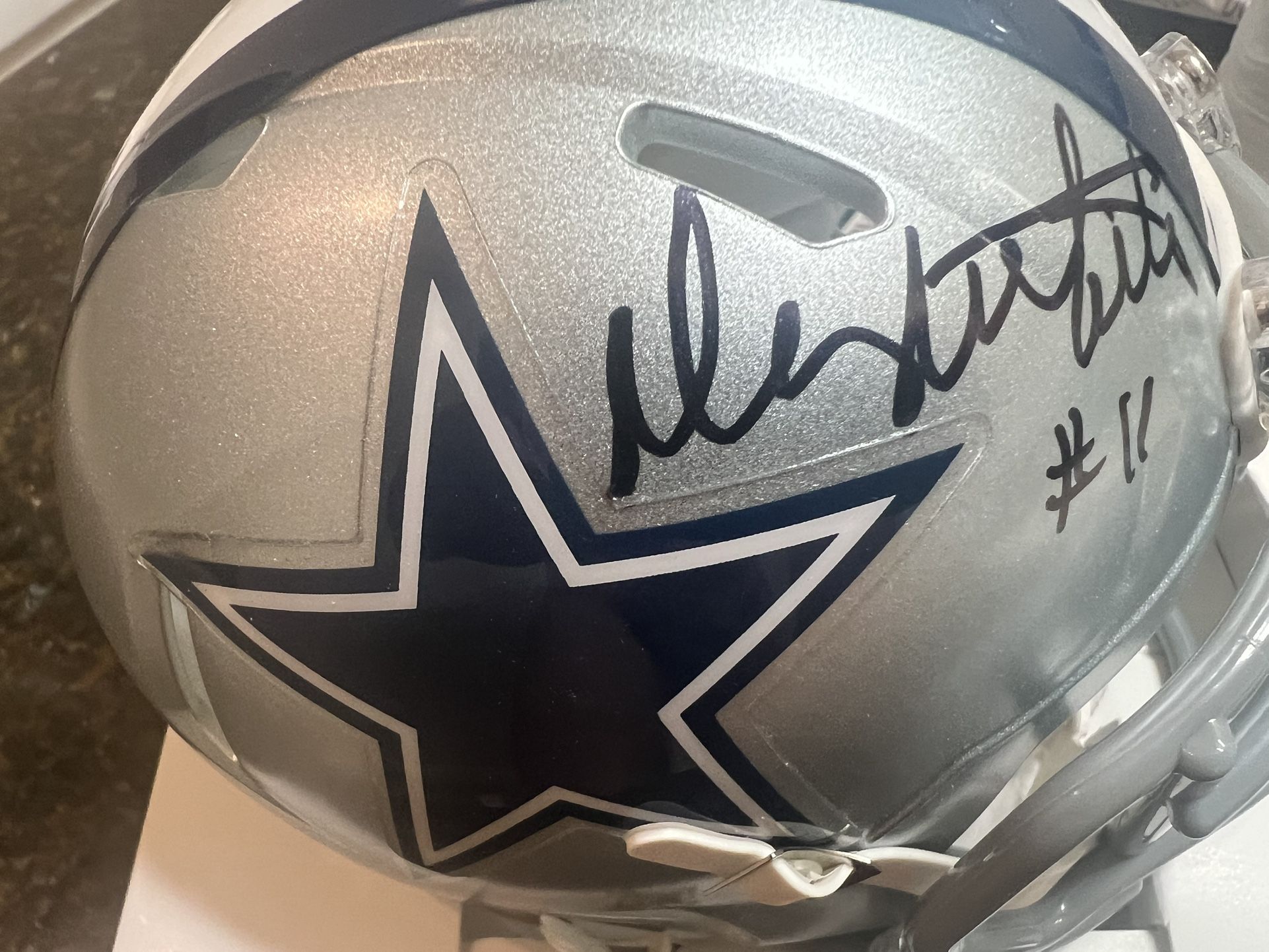 ASU GREAT and WESTWOOD WARRIORS LEGEND Danny White AUTOGRAPHED INSCRIBED #11 SIGNED DALLAS COWBOYS SPEED MINI HELMET