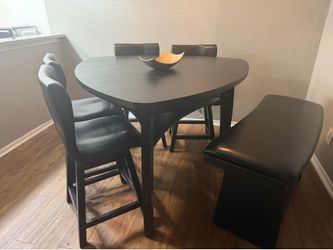 black dinette set