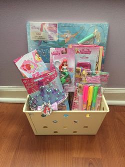 Disney Princess Ariel Little Mermaid Cinderella Gift Set