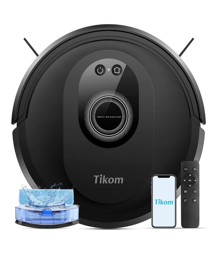 Tikom Robot Vacuum & Mop - New!