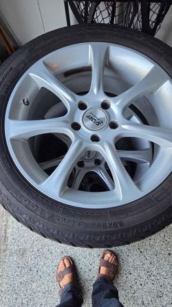Complete winter wheel and tire package $500