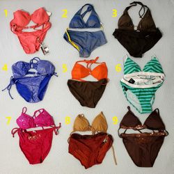 NEW Bikinis, Swimsuits, Bras (see description)