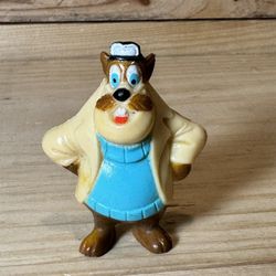 Vintage Kelloggs Disney Chip N Dale Rescue Rangers Monterey Jack MiniFigure 2”