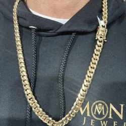 Solid Cuban Link Chain