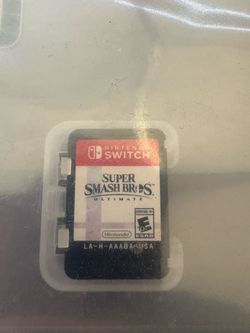 Super Smash Bros Ultimate Nintendo Switch Cartridge