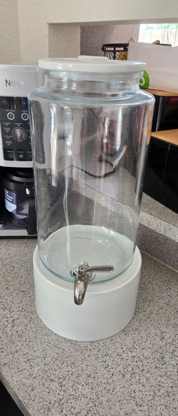 Ceramic  Glass Drink Dispenser