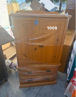 Closet with drawers