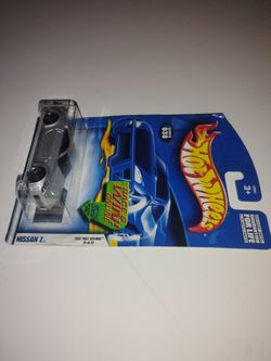 New Sealed 2002 First Edition Hot Wheels Silver Nissan Z #038