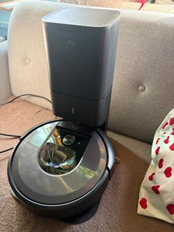 The iRobot Roomba i7+ (a 7550 was given to me as a gift, used, exactly 3 hours ago, and after putting it back in the box, it's practically brand new) 